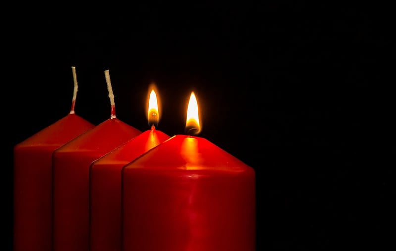 Upcycled Glass Jar Candles